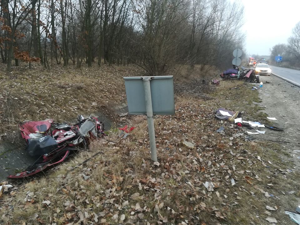 Lezárták az M2-es autóutat Vácnál 2