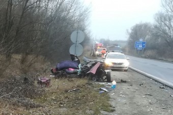 Lezárták az M2-es autóutat Vácnál