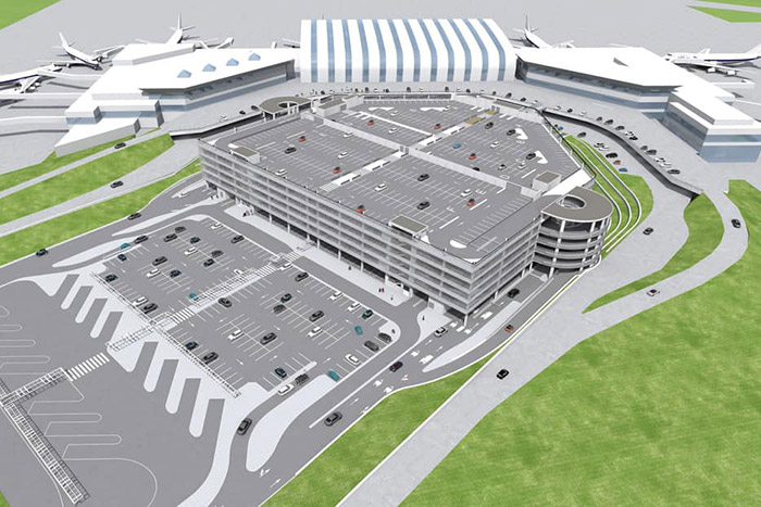 A gödröt kiásták, parkolóház nem épül Ferihegyen