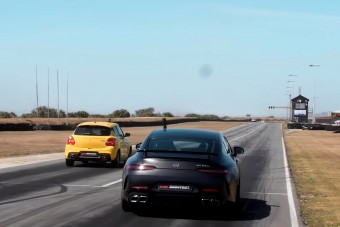 Megtalálták a módját, hogy a Swift Sport legyőzze az 640 lóerős AMG Mercit
