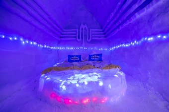 A meleg idő miatt nem épül meg a világhírű jéghotel