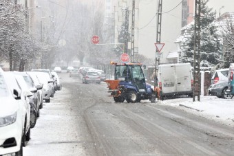 Lecsapott a hó az ország nyugati felére