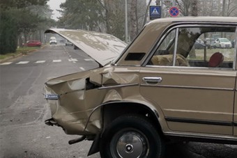 Balesetet szenvedett egy 35 éves Lada Szombathelyen