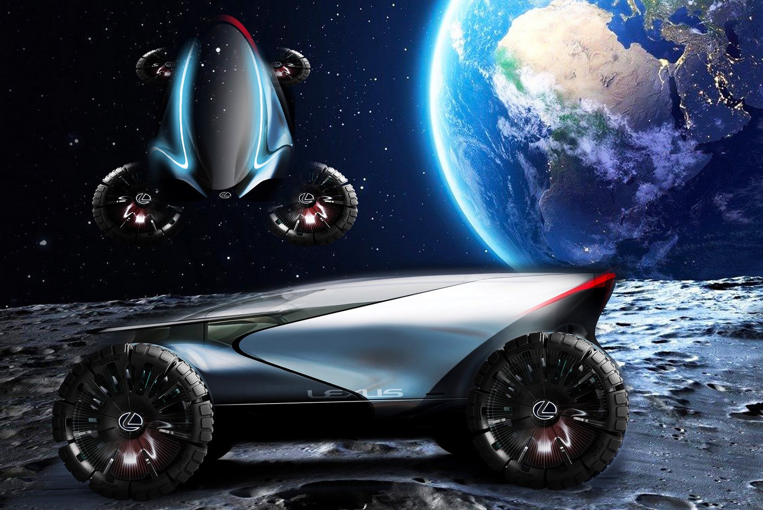 Űrjárműveket tervezett a Lexus 9
