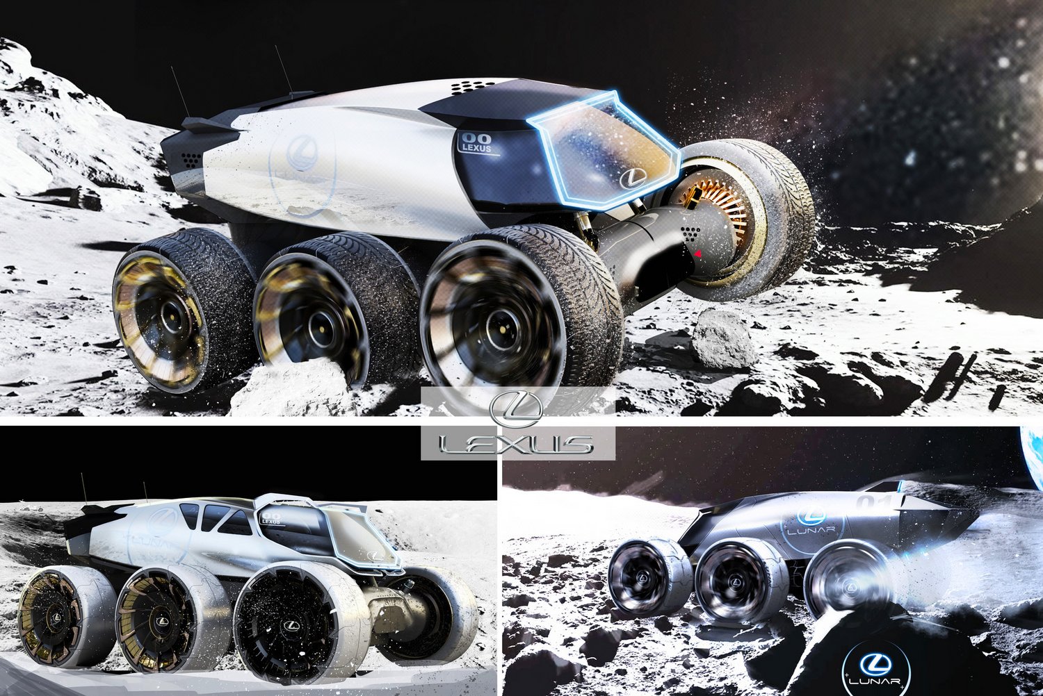 Űrjárműveket tervezett a Lexus 11