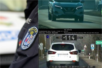 Perceken belül kétszer futott magyar traffipaxba a külföldi autós, 60 ezer forintja bánja