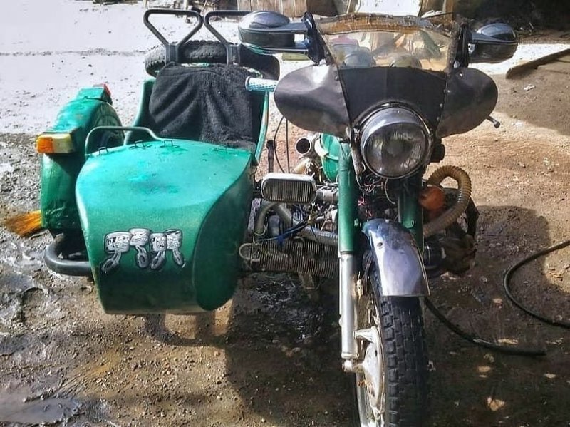 Háztáji tuning keletről, boxermotoros Ural turbóval 4