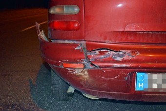 Baleset lett a büntetőfékezés vége