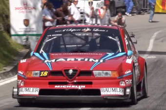 Turbóval vagy nélküle, az Alfa Romeo 155 versenygép mindenhogy zseniális