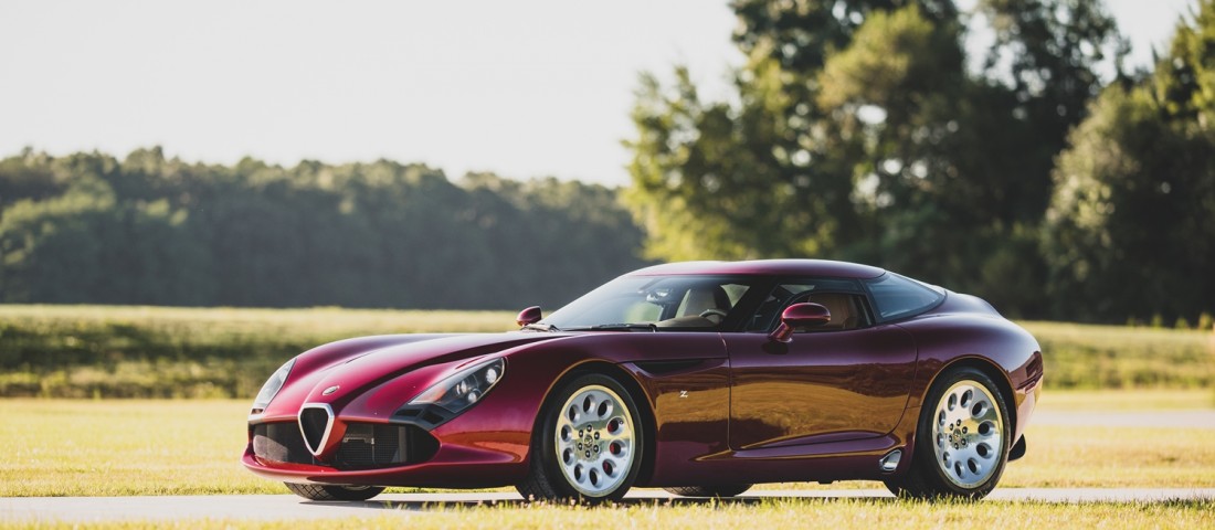 Csodaszép ritkaság a V10-es Alfa Romeo TZ3