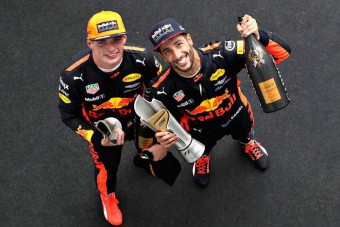 F1: Verstappen szerint Ricciardo többet érdemel