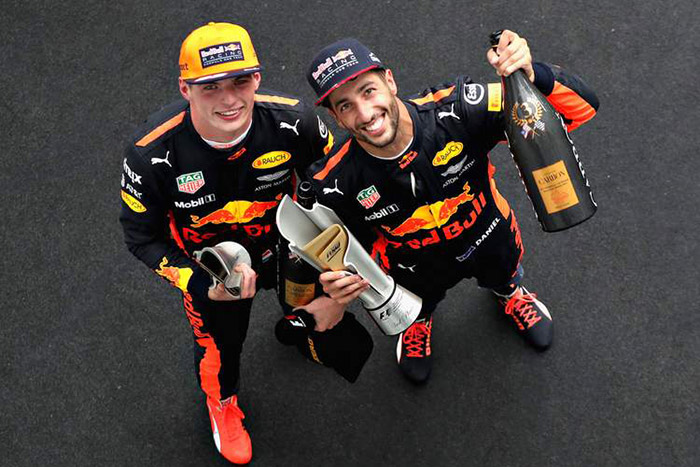 F1: Verstappen szerint Ricciardo többet érdemel