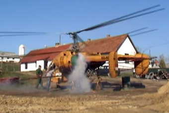 Makacskodva, de indul a magyar vidék legismertebb helikoptere