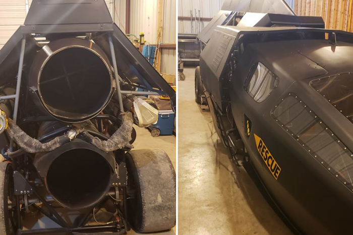 Potom pénzért eladó egy valódi sugárhajtású guruló izé