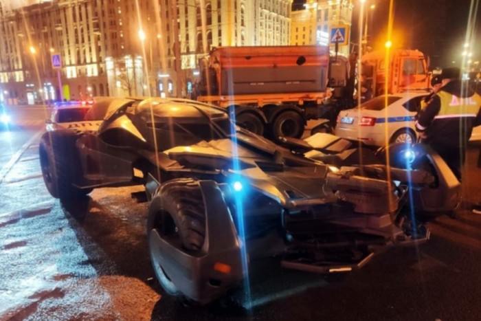 Batman sem menekülhet az orosz rendőrök elől
