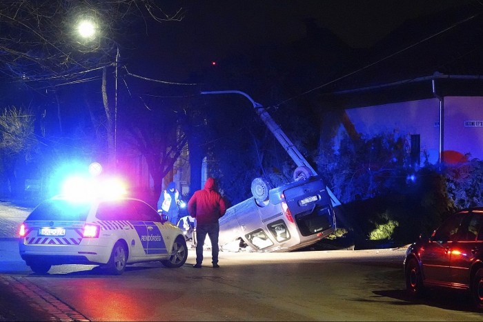 Megrázó képek az éjjeli kecskeméti tragédia helyszínéről
