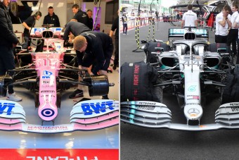 F1: A Racing Point lemásolta a tavalyi Mercedest?