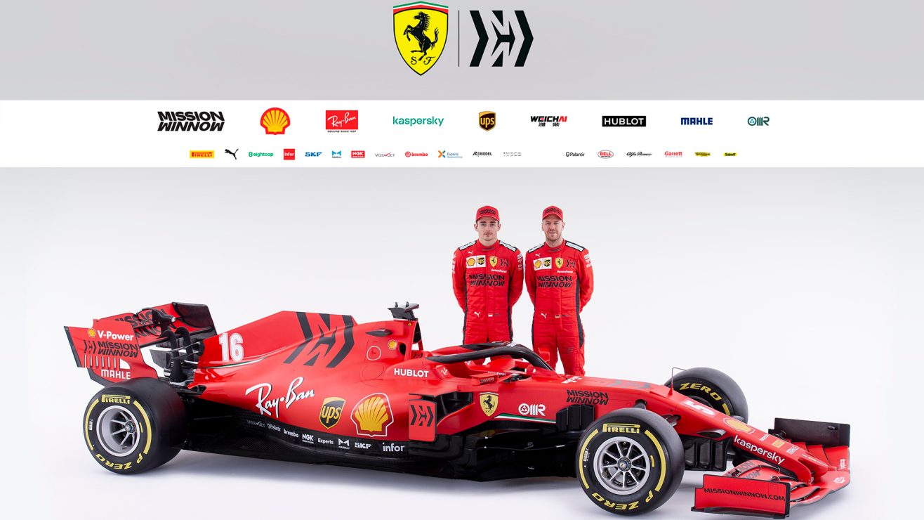 F1: Megérkezett a 2020-as Ferrari 1