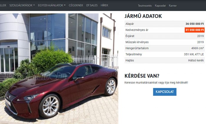 20 millió forinttal a listaár alatt is vehet vadonatúj Mercedest 9