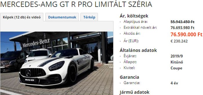 20 millió forinttal a listaár alatt is vehet vadonatúj Mercedest 13