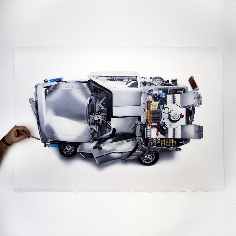 Legendás filmes autókból álmodott roncsot egy olasz művész 4