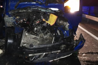 Ötös karambol, egy halott az M3-ason