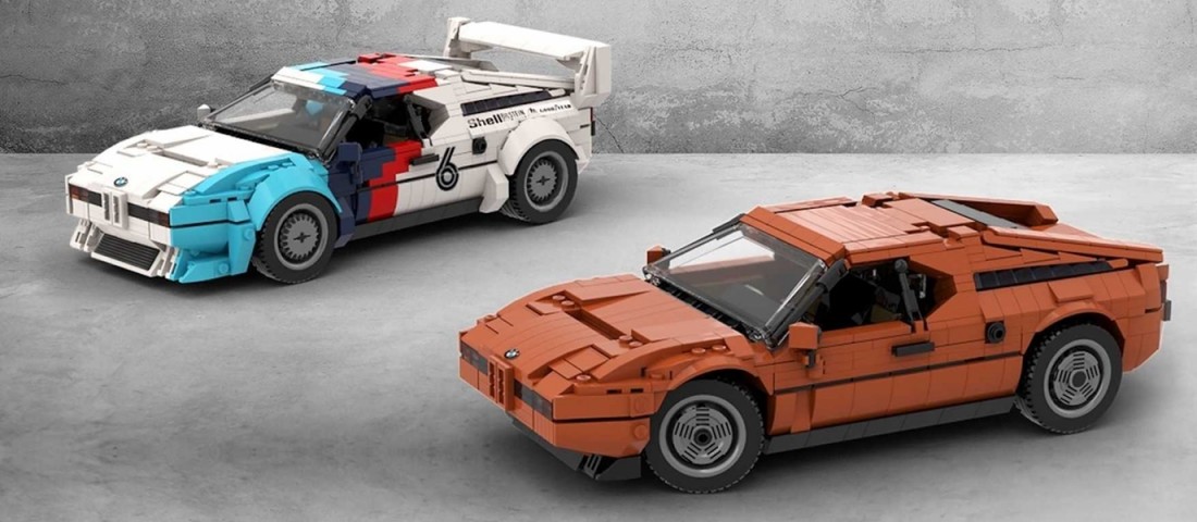 Ezt a Lego-BMW M1-est szívesen kiraknánk