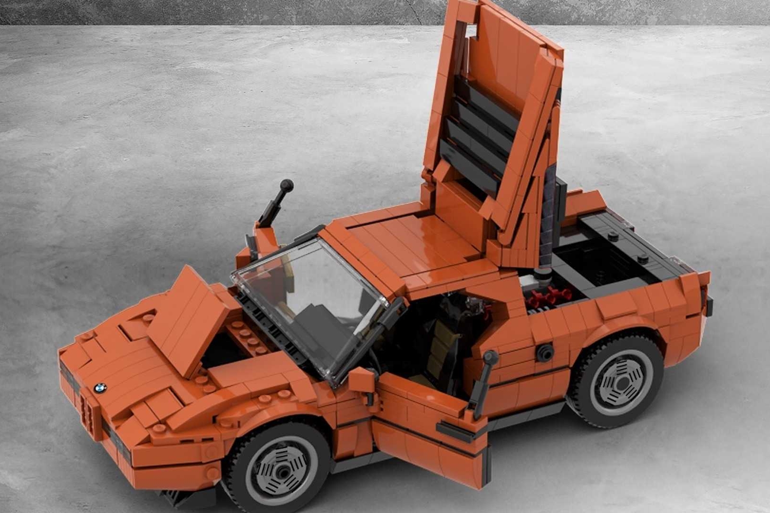 Ezt a Lego-BMW M1-est szívesen kiraknánk 8