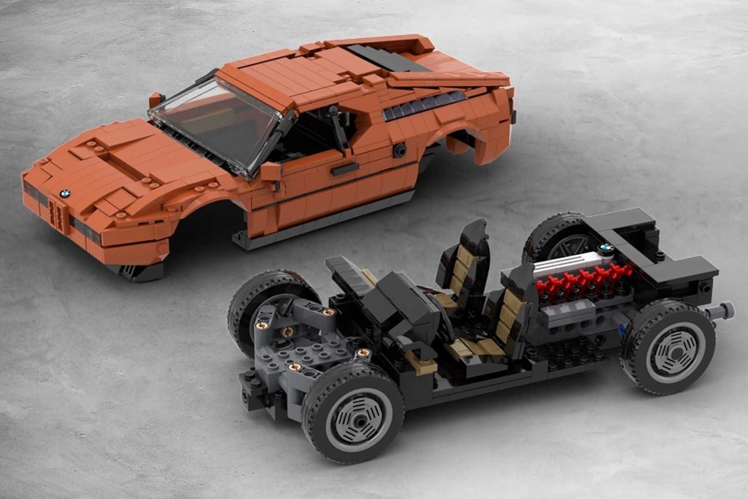 Ezt a Lego-BMW M1-est szívesen kiraknánk 7