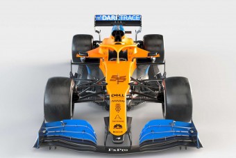 F1: Új festés, vékonyabb orr - itt az új McLaren