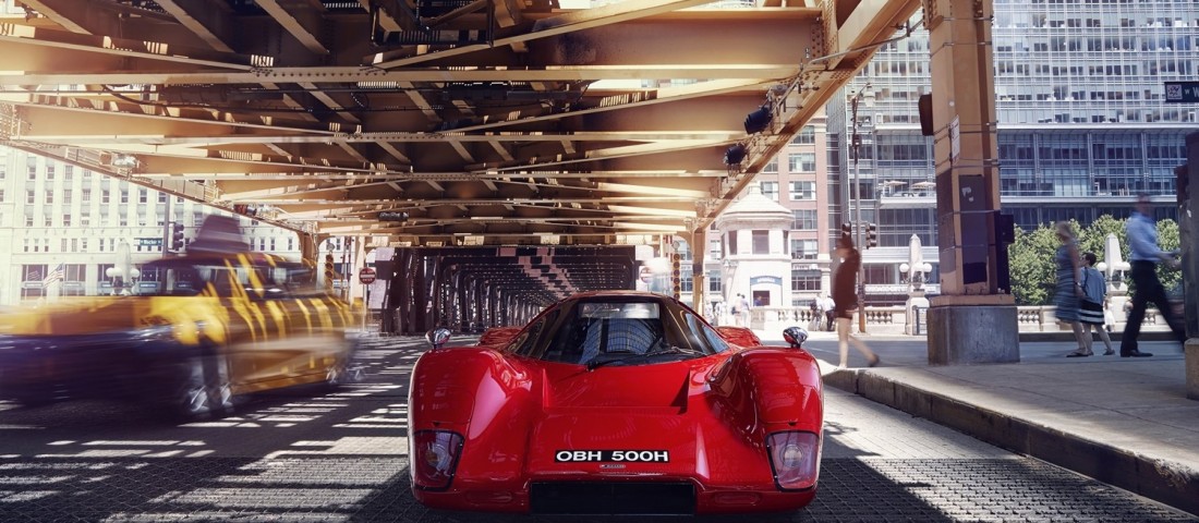 Kőkemény versenyautóval járt munkába Bruce McLaren