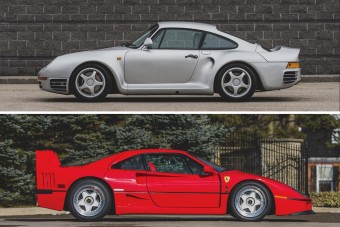 Egymillió dolláros kérdés: Porsche 959 vagy Ferrari F40?