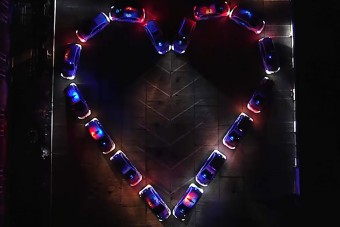 A rendőrség is felszállt a Valentin-napi vonatra