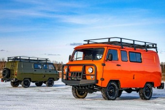 Mindenhová elvisz ez a Szibériára felkészített UAZ