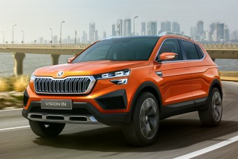 Marcona arcot öltött a Škoda új szabadidőjárműve