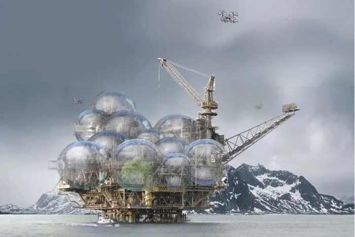 Így hasznosíthatóak újra az olajfúrótornyok