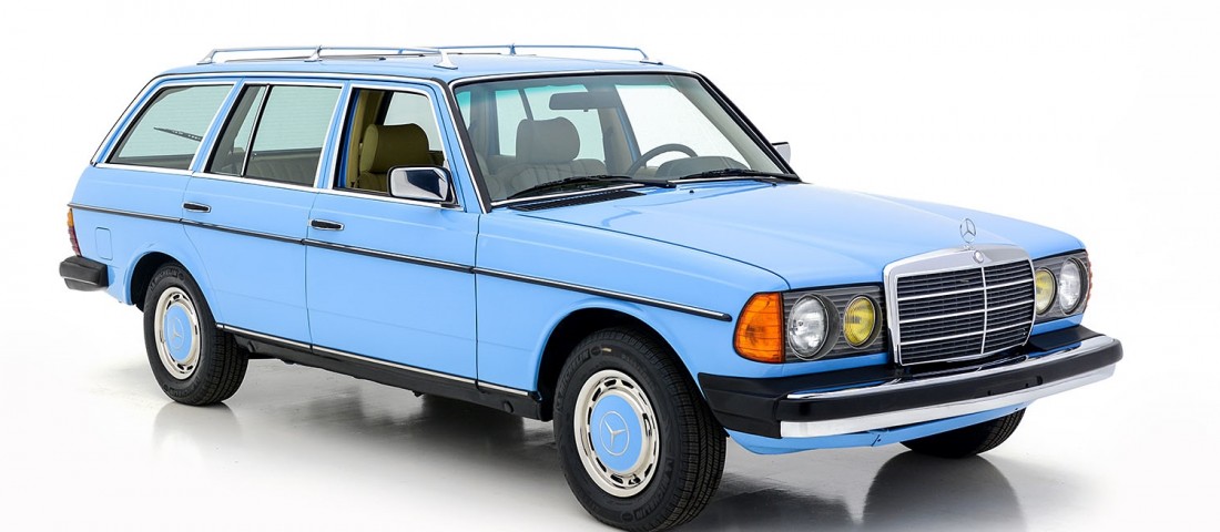 Ez a kombi 123-as Merci még sosem volt zöldséges