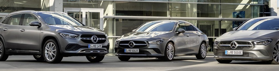 Három új Mercedes kap plug-in hibrid hajtást