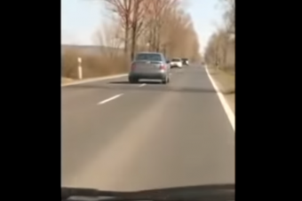 Közveszélyes autóst videóztak le a 37-es úton