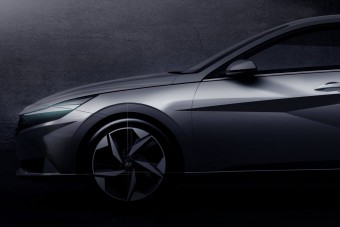 Geometrikus szedánkupé a legújabb Hyundai
