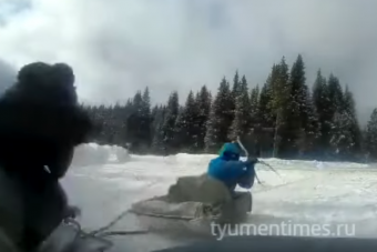 Hószánnal érkező oroszok verték le a traffipaxot