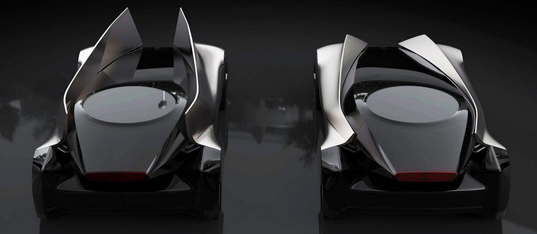 Hatalmas lepke ez az autó