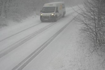 Beterítette a hó Magyarország egy részét