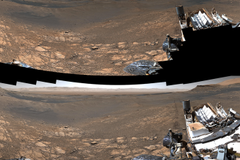 Az eddigi legnagyobb felbontású panorámafelvételét készítette a Marsról a Curiosity