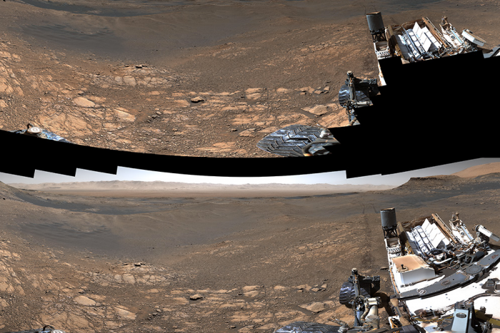 Az eddigi legnagyobb felbontású panorámafelvételét készítette a Marsról a Curiosity