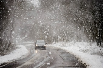 Így autóznak télen a magyarok 