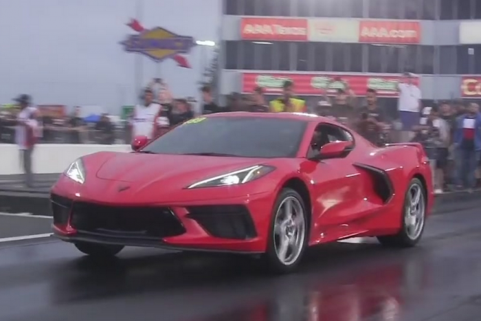 Nem bírta a nitrót az új Corvette