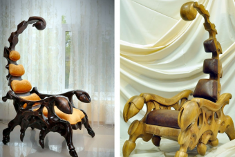 Ebben a fotelben valódi skorpiókirálynak érezheted magad