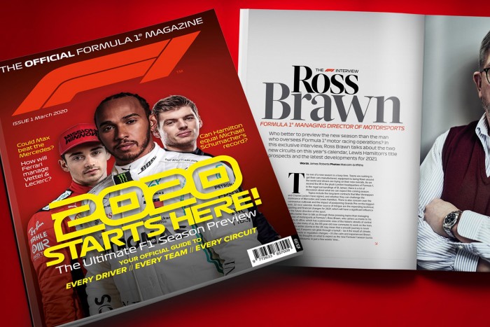 Elindult a Forma-1 új hivatalos újságja