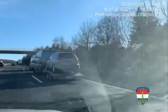 Teljes videón, ahogy rendőreink lekapcsolnak egy 